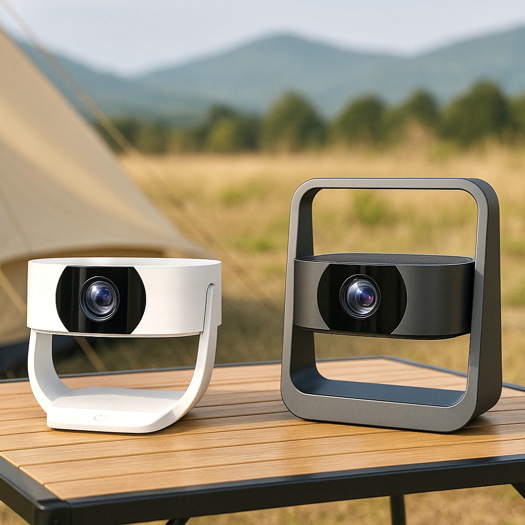 Innovative freestyle projector Q8 with a